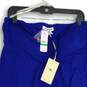 NWT Tommy Bahama Womens Blue Drawstring Waist Flat Front A-Line Skirt Size L image number 3