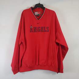 Nike MLB Men Red Angels Active Pullover XXL