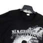 Mens Black Nashville Guitar Skull Crew Neck Short Sleeve T-Shirt Size XXL image number 4