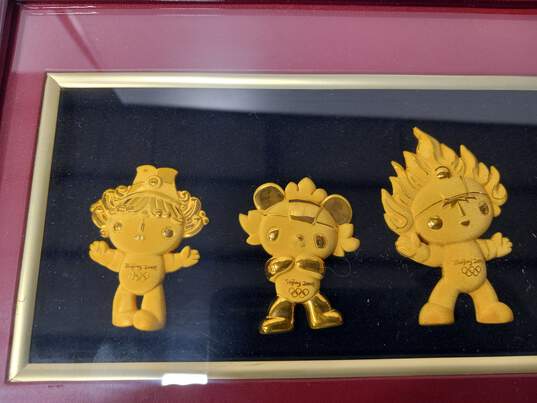 Beijing 2008 Olympic Games Mascots Framed Pin Set image number 3