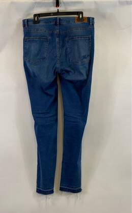 Karl Lagerfeld Blue Pants - Size 10 alternative image