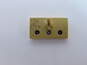 10K Yellow Gold Borg Warner Ruby 0.08 CT Diamond Service Pin 3.0g image number 1