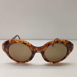 Giorgio Armani Tortoise Oval Sunglasses
