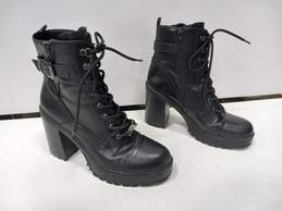 Women's G Los Angeles Black Heeled Boots 11M alternative image