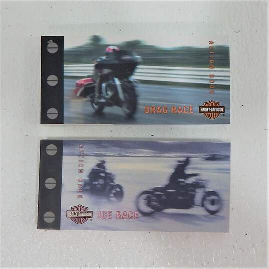 Harley Davidson Collector Set 6 Flip Books Action Motorcycle image number 2