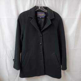 Pendleton Black Coat Jacket Women's Size 8