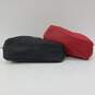 Pair Of Kate Spade Purses (Black Canvas And Red Leather) image number 3