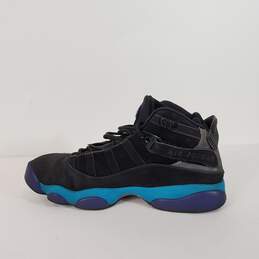 Air Jordan 6 Rings Sneakers Black 8.5