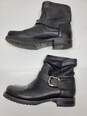 FRYE Women's Black Moto  Boots with Buckle  Size 7.5 image number 3