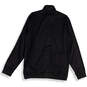 NWT Mens Essentials Tricot Black Long Sleeve Full-Zip Track Jacket Size L image number 2