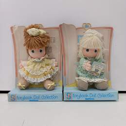 Two Precious Moments Storybook Collection Dolls
