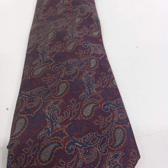 Men's Jos. A Banks Reserve Paisley Tie One Size NWT image number 2
