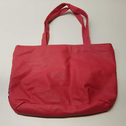 Dunhill Pink/ Zebra Print Shoulder Bag image number 6