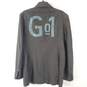 G Star Men Gray Knit Blazer Sz XL image number 3