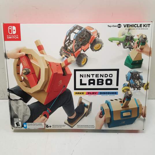 Nintendo Labo Toy-Con 03 Vehicle Kit-EMPTY GAME CASE, NO GAME image number 1
