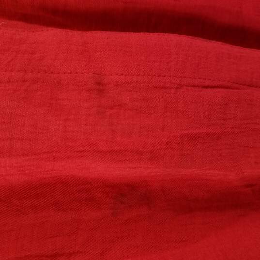 BCBGMaxazria Women Red Dress Size 8 NWT image number 7