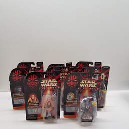 Lot of 8 Hasbro Star Wars Episode 1 Collection 2 Figures