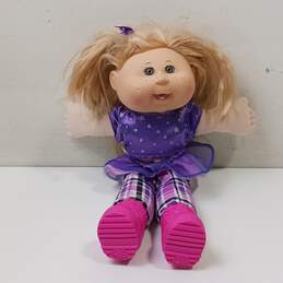 Cabbage Patch Kids Doll Blonde, Brown Eyed & Signed