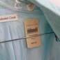 Women's aqua blue linen open front blazer 12 petite nwt image number 5