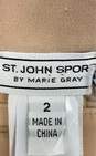 St. John Sport Beige Pants - Size 2 image number 3