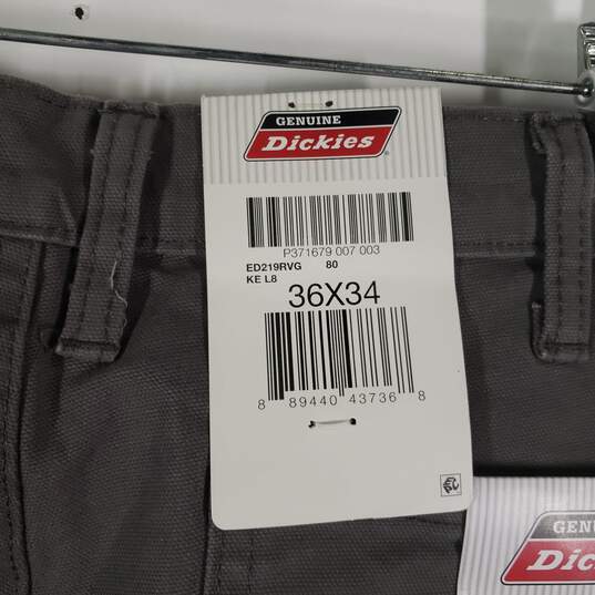 NWT Mens Regular Fit Flex 5 Pockets Design Dungaree Straight Leg Jeans 36X34 image number 3
