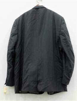 The Custom Shop Tailors Vintage Men's Dark Grey Big & Tall Jacket (53L) and Pant (50R) 2 pc. Suit alternative image
