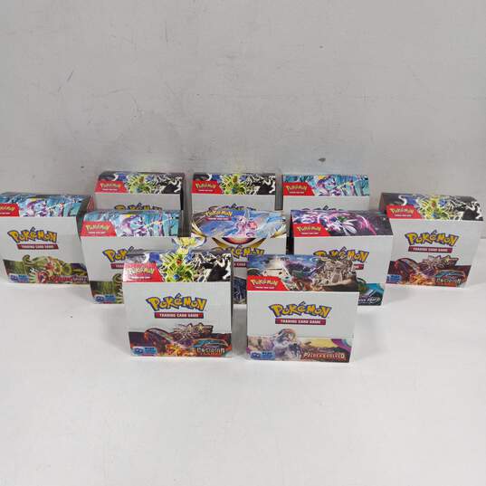 10 Boxes of Pokémon CCG Trading Cards image number 1
