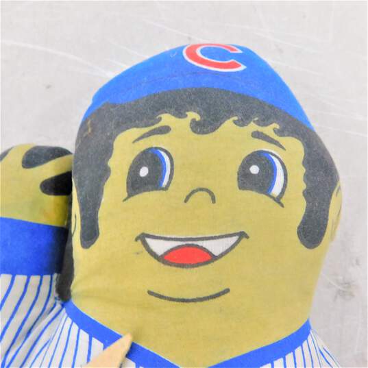 Antique 1970s Cloth Chicago Cubs Doll Cubbies Wrigley Windy City image number 3