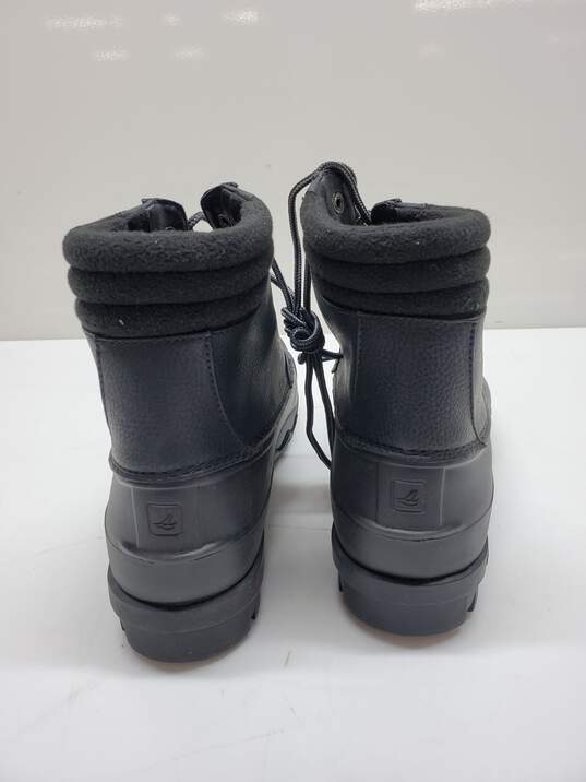 Sperry Mens Black Boots Top-Sider Size 10.5 image number 5