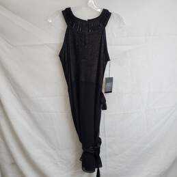 Etcetera Countess Silk Black Sleeveless Dress NWT Women's Size 2
