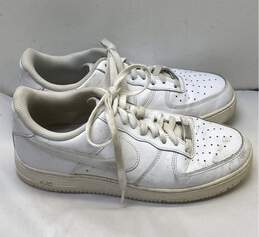 Nike Air Force 1 Leather Sneakers White 8