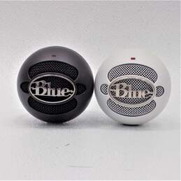 Blue Brand Snowball and Snowball Ice Model Microphones (Set of 2)