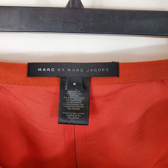 Marc by Marc Jacobs Women Red Mini Skirt Sz. 4 NWT image number 4