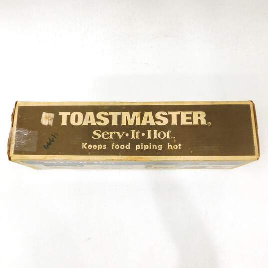Vintage Toast Master SERV-IT-HOT Heat Lamp Food Warmer In Original Box With Manual image number 14