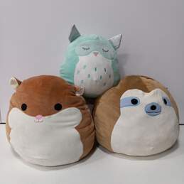 Bundle of 3 Squishmallows Plushes