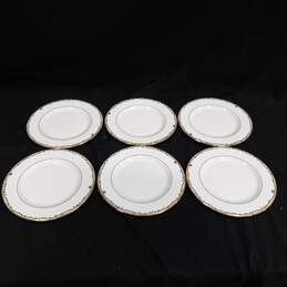 Lenox Coronet Gold Dessert Plates 6pc Bundle