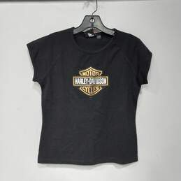 Harley-Davidson Women's Black Shirt Size Medium