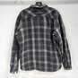 Columbia Men's Silver City Gray Plaid Flannel Shirt Jacket Size M image number 2
