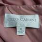 Oleg Cassini Women's Desert Rose Satin Cap Sleeve Dress Size 16 NWT image number 7