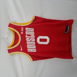 Nike Authentic #0 Russell Westbrook Houston Rockets jerseys Size XL