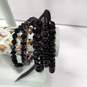 Bundle of Assorted Black Costume Jewelry image number 3