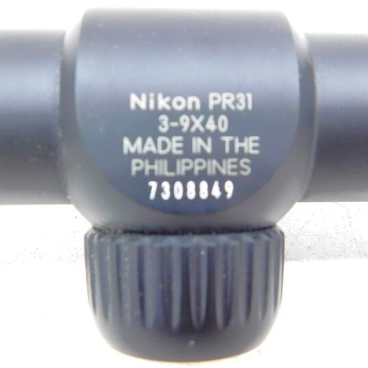 Nikon Prostaff Nikon PR31 3-9x40 Rifle Hunting Scope Matte 1inch BDC Reticle image number 6