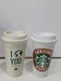 Bundle of Five Starbucks Coffee Cups image number 2