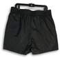 NWT Womens Black Pleated Slash Pocket Elastic Waist Chino Shorts Size 14 image number 2