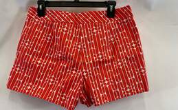 Trina Turk Women's Coral Pattern Shorts- Sz 6 alternative image