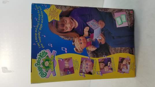 Cabbage Patch Kids Babblin Fun 12in Doll 20838 Mattel 1998 image number 5