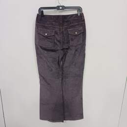 Athleta Purple Suede Looking Jeans/Pants Size 8 alternative image