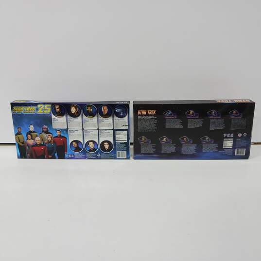 PEZ Star Trek Candy Dispensers Box Sets 2pc Bundle image number 2