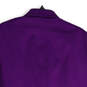 NWT Mens Purple Long Sleeve Notch Lapel Two Button Blazer Size Large image number 4