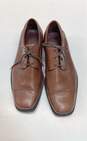 Johnson & Murphy Leather Lace Up Shoes Brown 10 image number 5